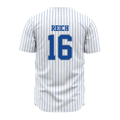 Seton Hall - NCAA Baseball : Ryan Reich - White Jersey-1