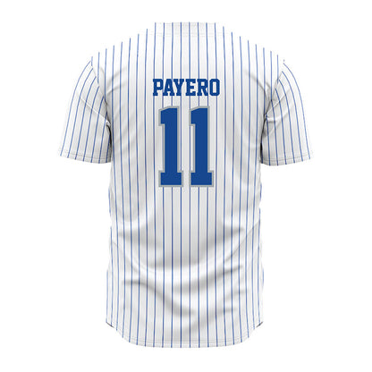 Seton Hall - NCAA Baseball : Nick Payero - White Jersey-1