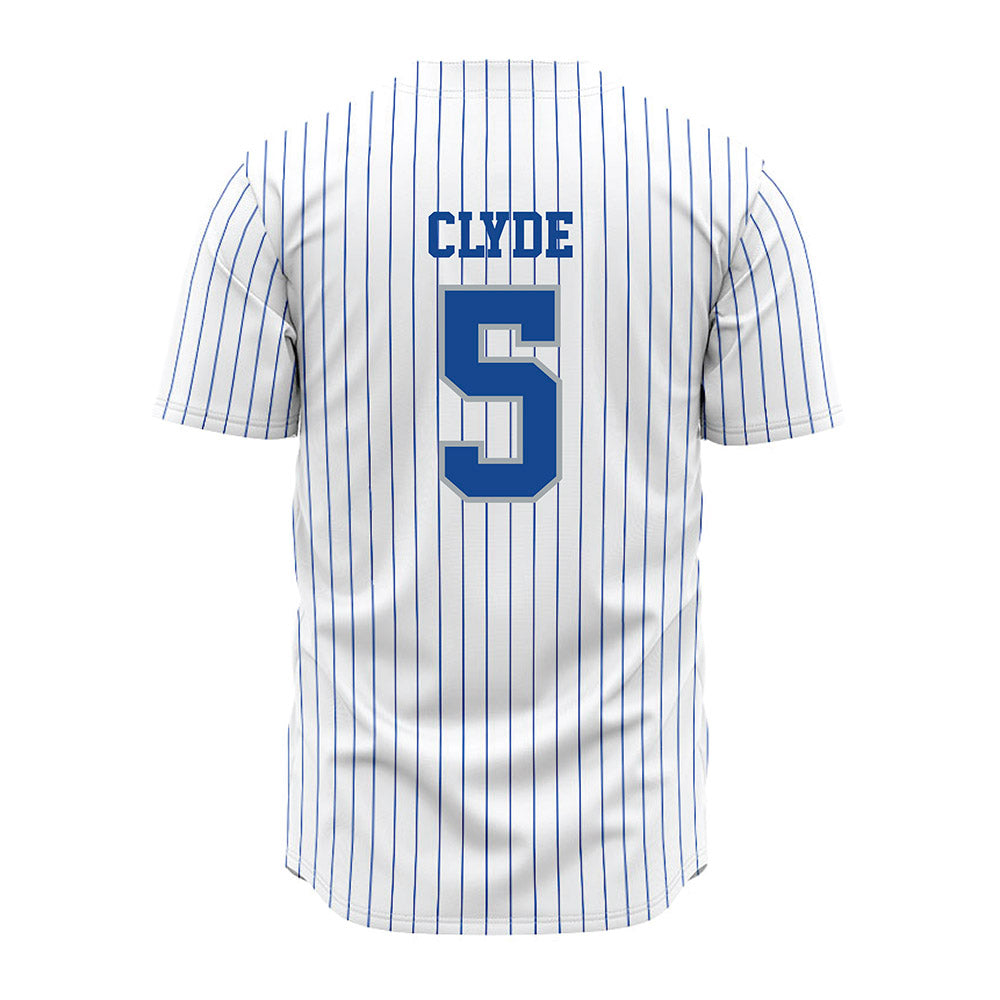 Seton Hall - NCAA Baseball : Alex Clyde - White Jersey-1