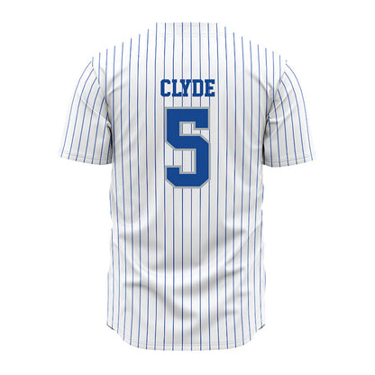 Seton Hall - NCAA Baseball : Alex Clyde - White Jersey-1