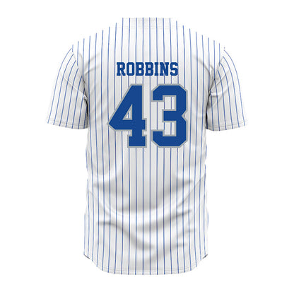 Seton Hall - NCAA Baseball : Aiden Robbins - White Jersey-1