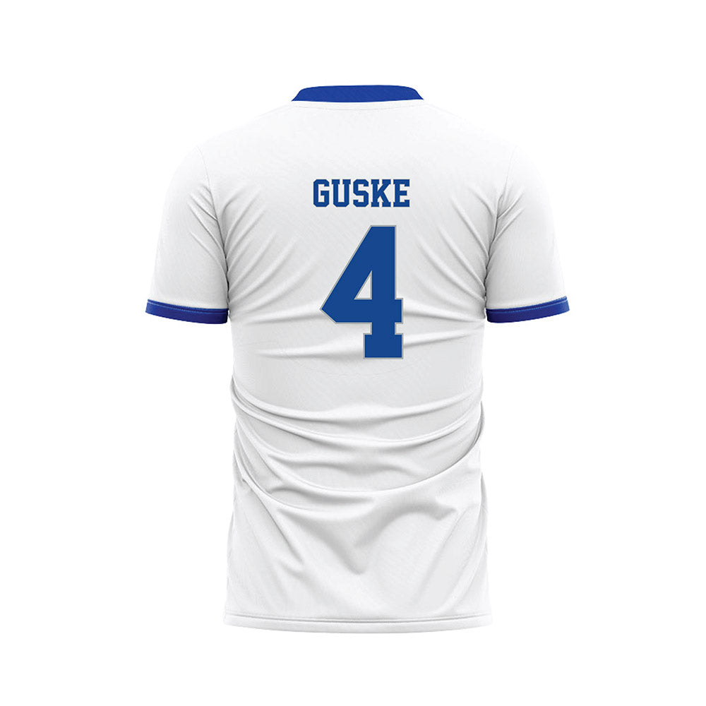 Seton Hall - NCAA Men's Soccer : Liam Guske - White Soccer Jersey-1