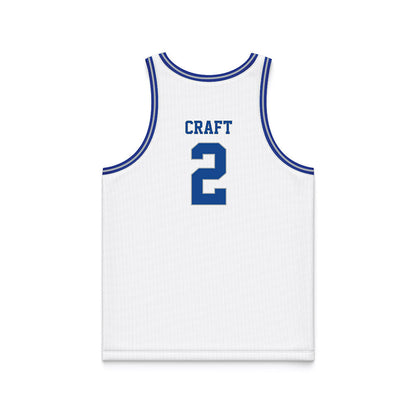 Seton Hall - NCAA Women's Basketball : Ja'Kahla Craft - White Basketball Jersey-1