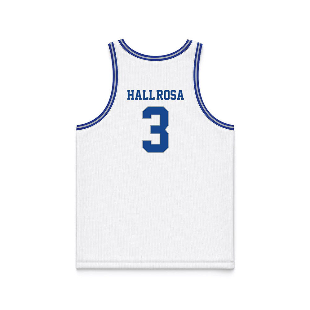 Seton Hall - NCAA Women's Basketball : Natalia Hall-Rosa - White Basketball Jersey-1