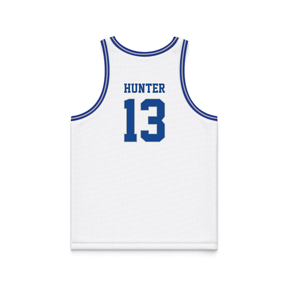 Seton Hall - NCAA Women's Basketball : Messiah Hunter - White Basketball Jersey-1