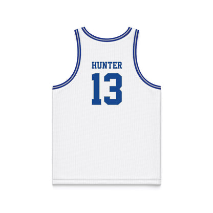 Seton Hall - NCAA Women's Basketball : Messiah Hunter - White Basketball Jersey-1