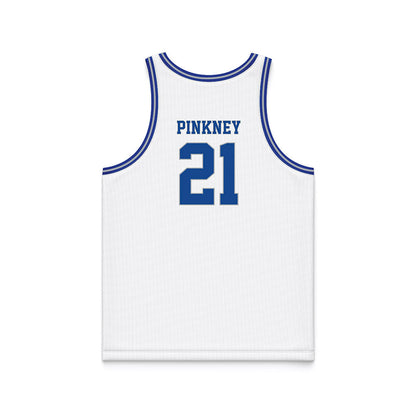 Seton Hall - NCAA Women's Basketball : Shailyn Pinkney - White Basketball Jersey-1