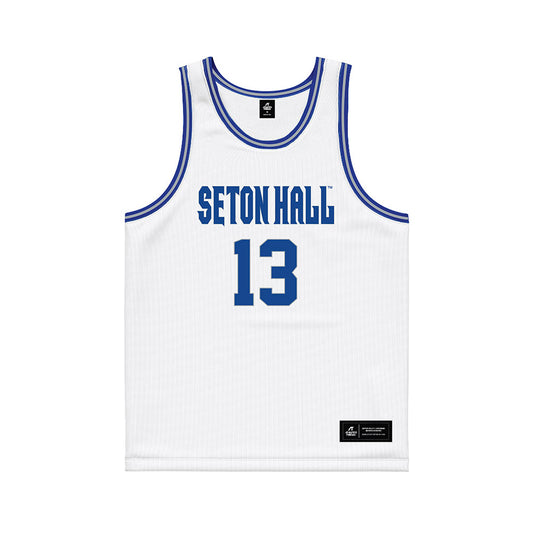 Seton Hall - NCAA Women's Basketball : Messiah Hunter - White Basketball Jersey-0