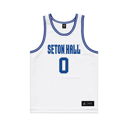 Seton Hall - NCAA Women's Basketball : Jada Eads - White Basketball Jersey-0