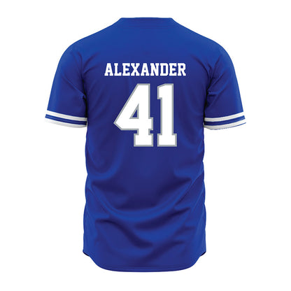 Seton Hall - NCAA Softball : Hannah Alexander - Blue Jersey-1