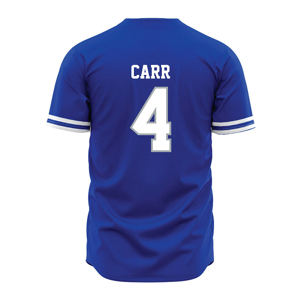 Seton Hall - NCAA Softball : Kelsey Carr - Blue Jersey-1