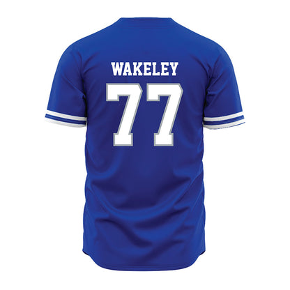 Seton Hall - NCAA Softball : Samantha Wakeley - Blue Jersey-1