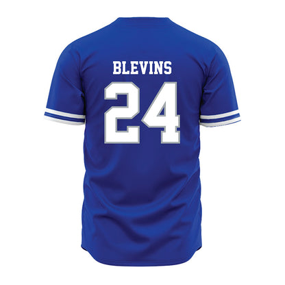 Seton Hall - NCAA Softball : Jenna Blevins - Blue Jersey-1
