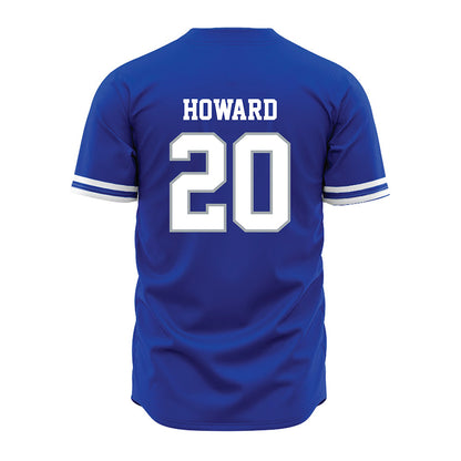 Seton Hall - NCAA Softball : Erin Howard - Blue Jersey-1