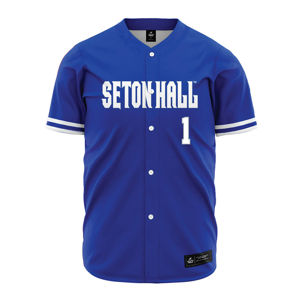 Seton Hall - NCAA Softball : Angelina Benitez - Blue Jersey-0
