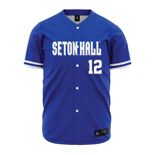 Seton Hall - NCAA Softball : Kyra Kreuscher - Blue Jersey-0