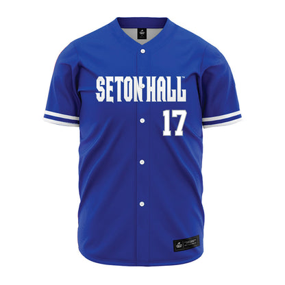 Seton Hall - NCAA Softball : Molly Mitman - Blue Jersey-0