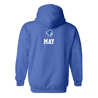 Seton Hall - NCAA Women's Tennis : Isabelle May - Sports Shersey Hooded Sweatshirt-1