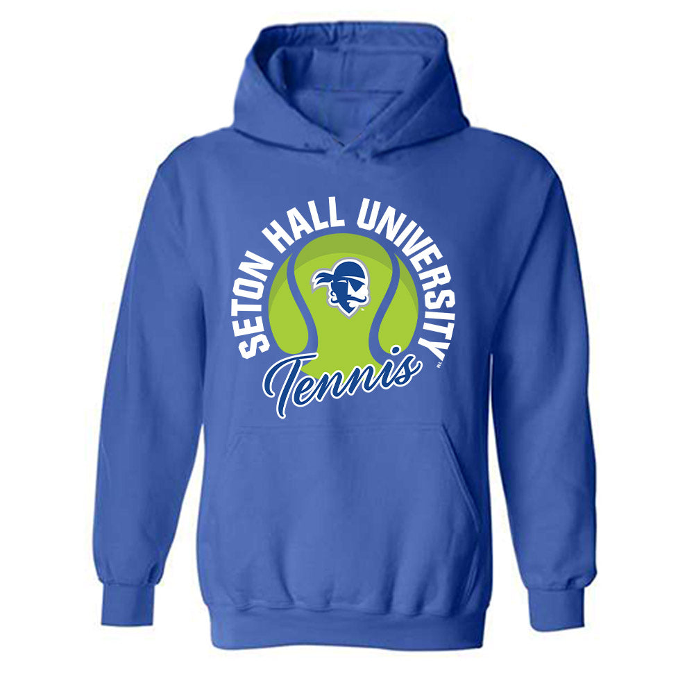 Seton Hall - NCAA Women's Tennis : Jaden Davidson - Sports Shersey Hooded Sweatshirt-0