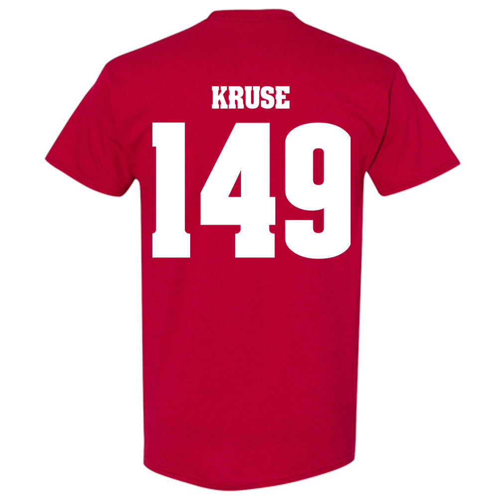 Wisconsin - NCAA Wrestling : Simon Kruse - Classic Shersey T-Shirt-1