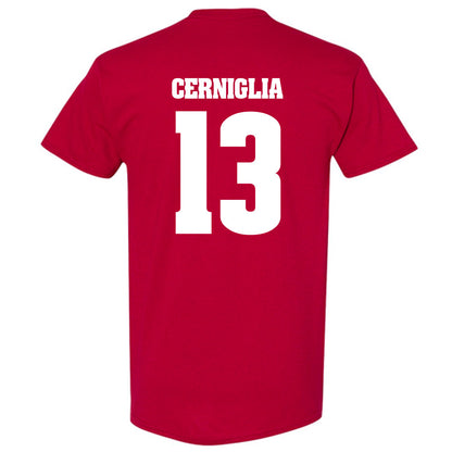 Wisconsin - NCAA Women's Volleyball : Jada Cerniglia - Classic Shersey T-Shirt-1