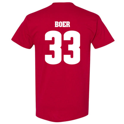 Wisconsin - NCAA Women's Soccer : Adee Boer - Classic Shersey T-Shirt-1