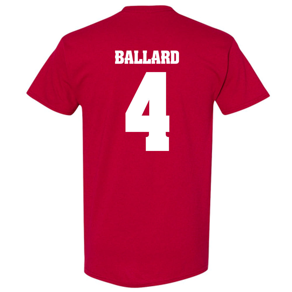 Wisconsin - NCAA Football : Jayden Ballard - Classic Shersey T-Shirt-1