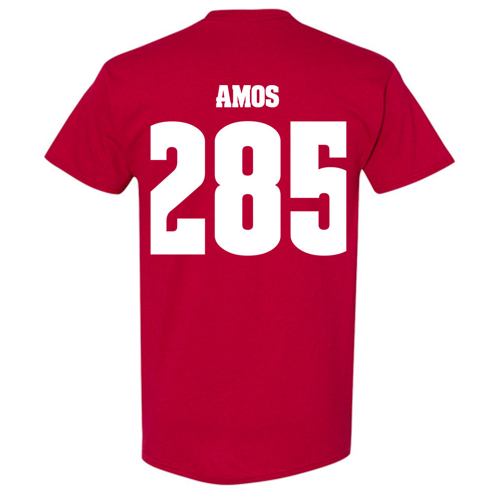 Wisconsin - NCAA Wrestling : Braxton Amos - Classic Shersey T-Shirt-1