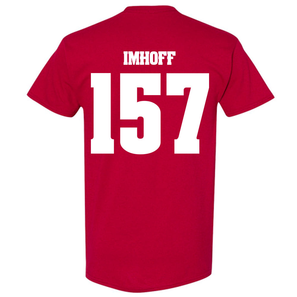 Wisconsin - NCAA Wrestling : Tyson Imhoff - Classic Shersey T-Shirt-1