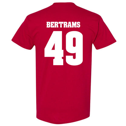 Wisconsin - NCAA Football : Atticus Bertrams - Classic Shersey T-Shirt-1