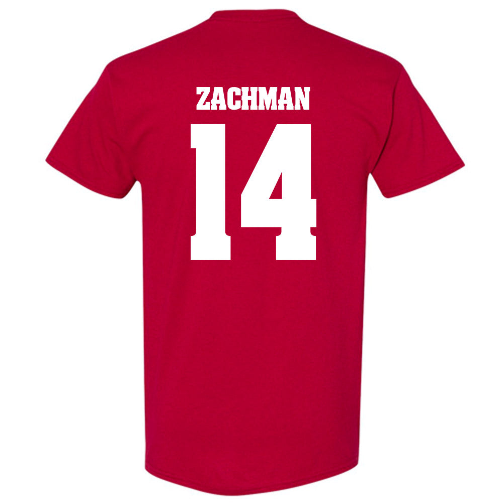 Wisconsin - NCAA Football : Preston Zachman - Classic Shersey T-Shirt-1