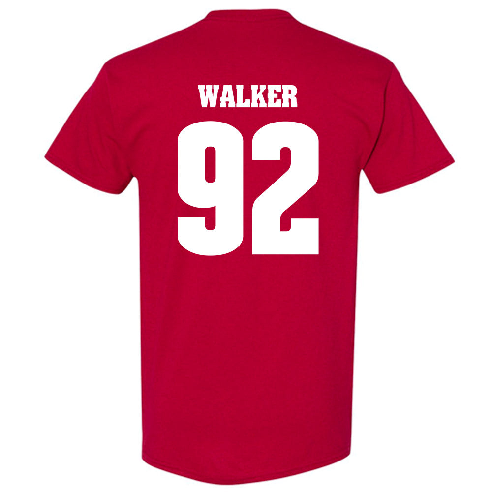 Wisconsin - NCAA Football : Corey Walker - Classic Shersey T-Shirt-1
