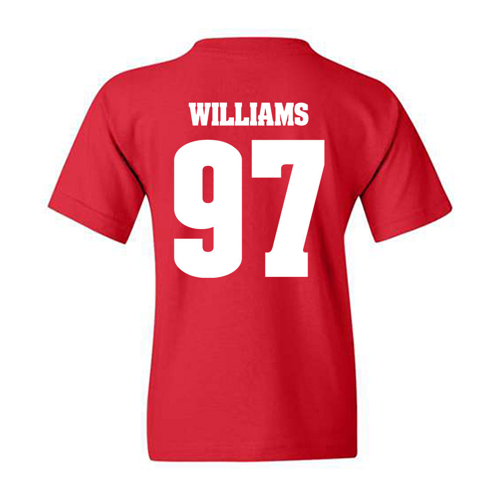 Wisconsin - NCAA Football : jaylen williams - Classic Shersey Youth T-Shirt-1