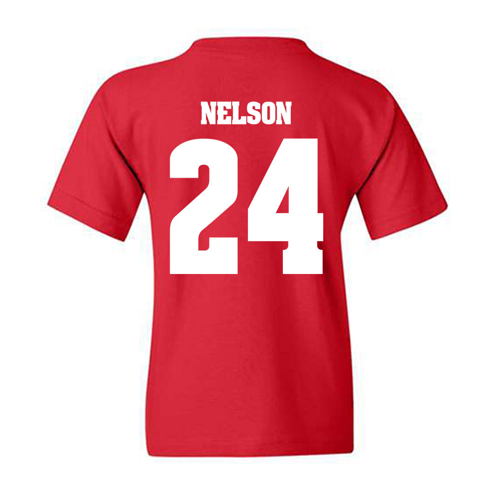 Wisconsin - NCAA Women's Soccer : Brooke Nelson - Classic Shersey Youth T-Shirt-1