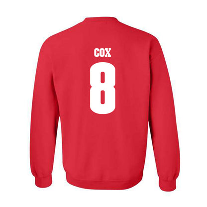 Wisconsin - NCAA Women's Soccer : Delaney Cox - Classic Shersey Crewneck Sweatshirt-1