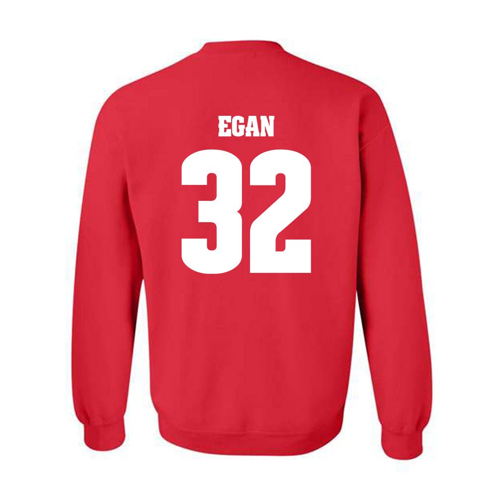 Wisconsin - NCAA Women's Volleyball : Grace Egan - Classic Shersey Crewneck Sweatshirt-1