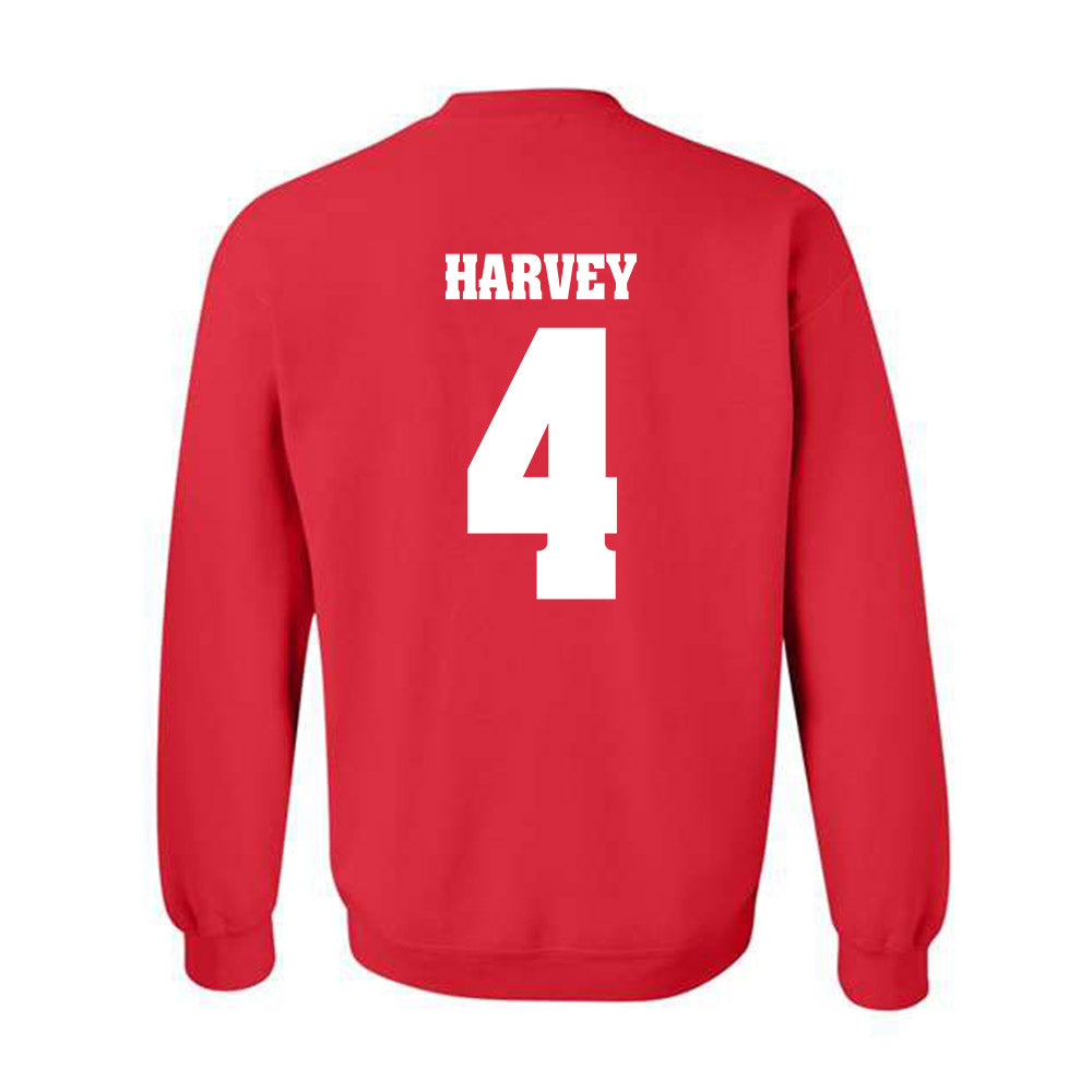Wisconsin - NCAA Women's Ice Hockey : Caroline Harvey - Classic Shersey Crewneck Sweatshirt-1