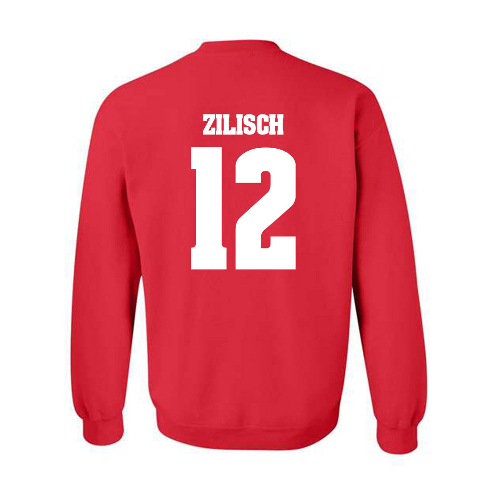 Wisconsin - NCAA Women's Ice Hockey : McKayla Zilisch - Classic Shersey Crewneck Sweatshirt-1