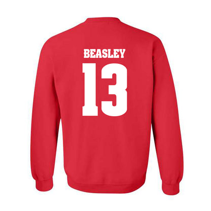 Wisconsin - NCAA Women's Soccer : Sascha Beasley - Classic Shersey Crewneck Sweatshirt-1