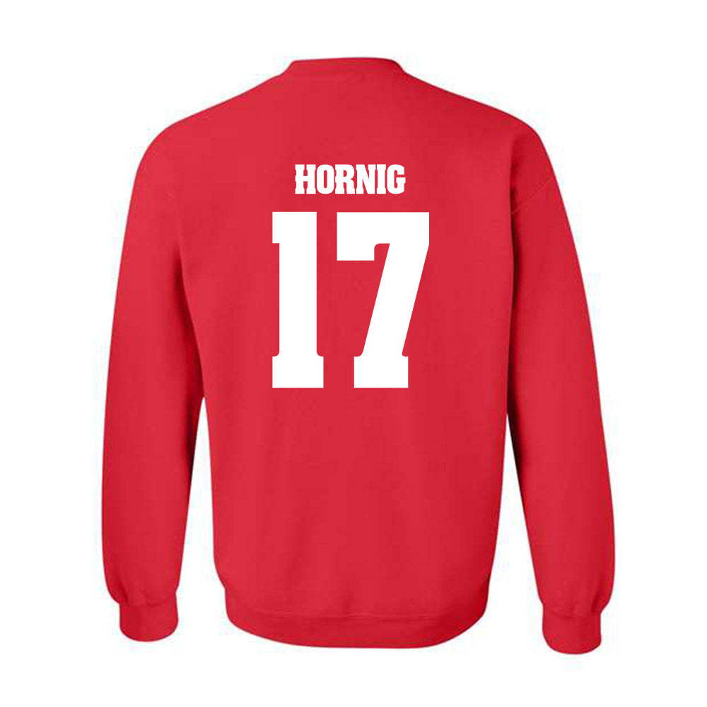 Wisconsin - NCAA Men's Soccer : Owen Hornig - Classic Shersey Crewneck Sweatshirt-1