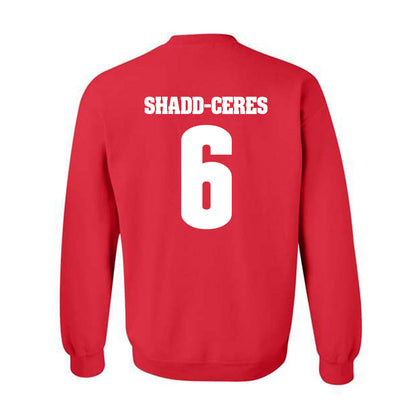 Wisconsin - NCAA Women's Volleyball : Trinity Shadd-Ceres - Classic Shersey Crewneck Sweatshirt-1