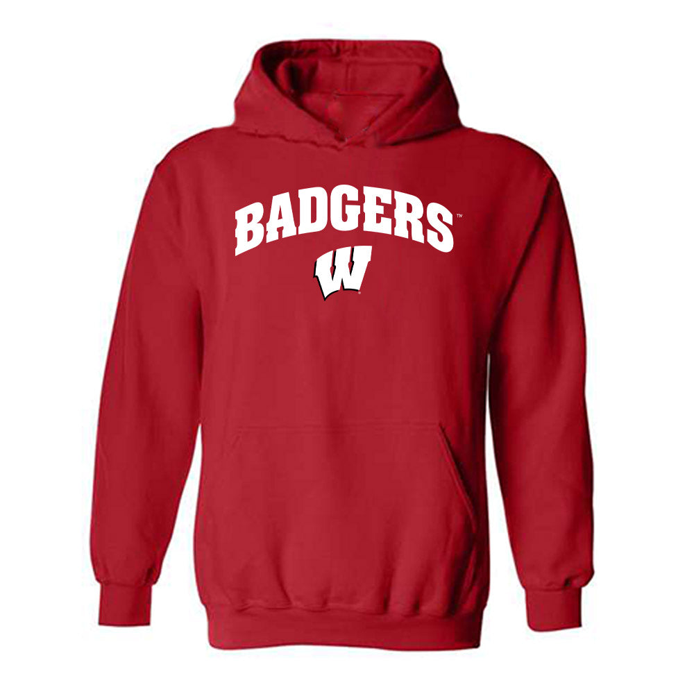 Wisconsin - NCAA Women's Golf : Hadley Ashton - Classic Shersey Hooded Sweatshirt-0