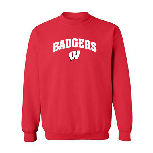 Wisconsin - NCAA Football : Peyton Lange - Classic Shersey Crewneck Sweatshirt-0