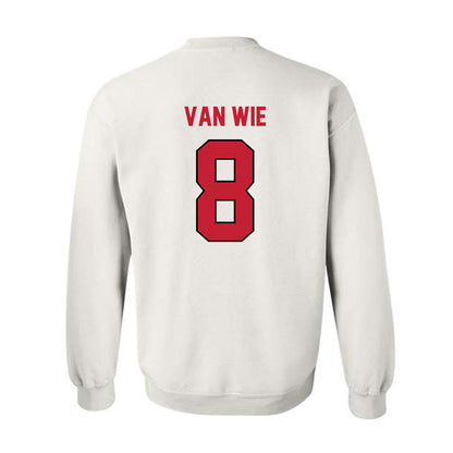 Wisconsin - NCAA Women's Volleyball : Morgan Van Wie - Classic Shersey Crewneck Sweatshirt-1