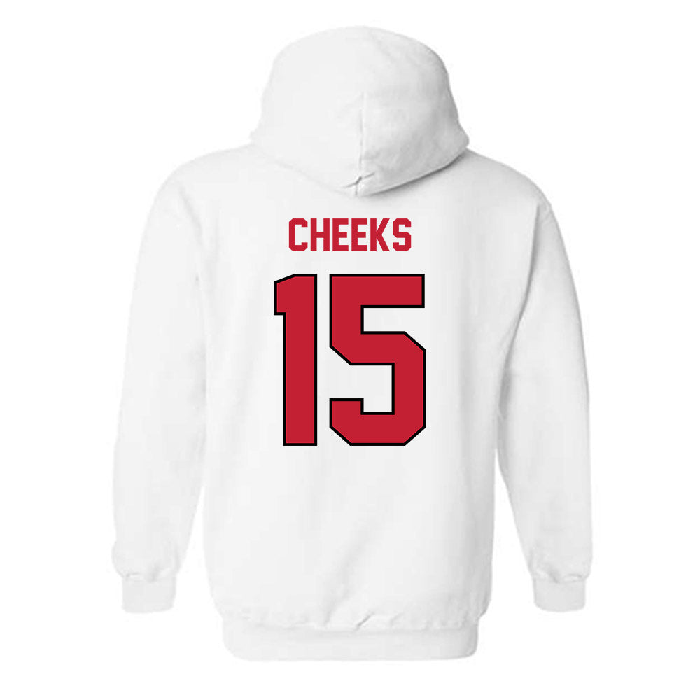 Wisconsin - NCAA Football : Sebastian Cheeks - Classic Shersey Hooded Sweatshirt-1