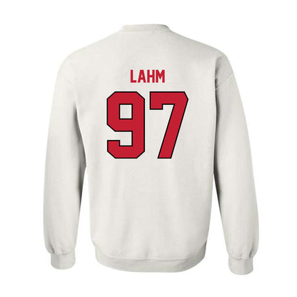Wisconsin - NCAA Football : Gavin Lahm - Classic Shersey Crewneck Sweatshirt-1