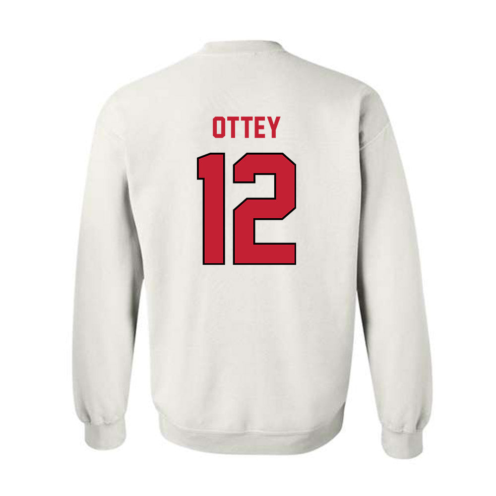 Wisconsin - NCAA Women's Soccer : Ella Ottey - Classic Shersey Crewneck Sweatshirt-1