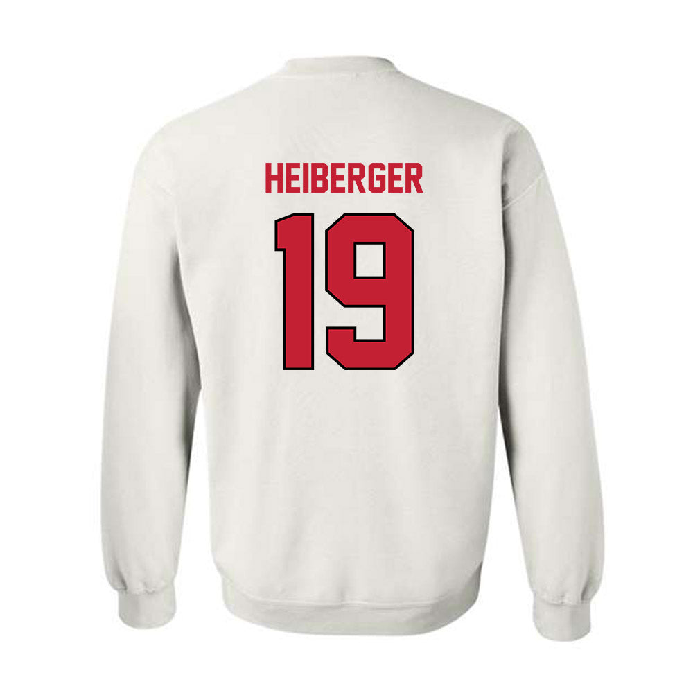 Wisconsin - NCAA Football : Thomas Heiberger - Classic Shersey Crewneck Sweatshirt-1