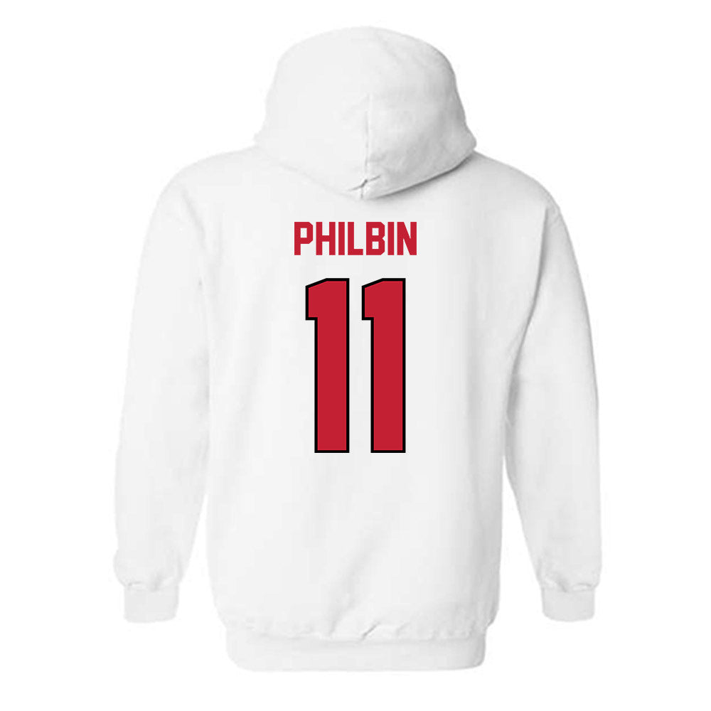 Wisconsin - NCAA Women's Soccer : Riley Philbin - Classic Shersey Hooded Sweatshirt-1