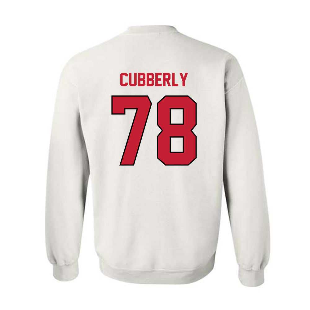 Wisconsin - NCAA Football : Colin Cubberly - Classic Shersey Crewneck Sweatshirt-1